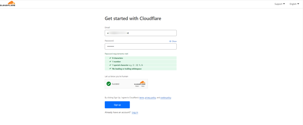 Focusnic - Cara Membuat Akun CloudFlare