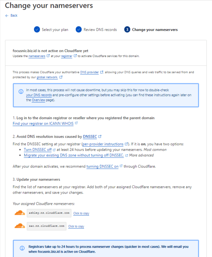 Focusnic - Cara Membuat Akun CloudFlare