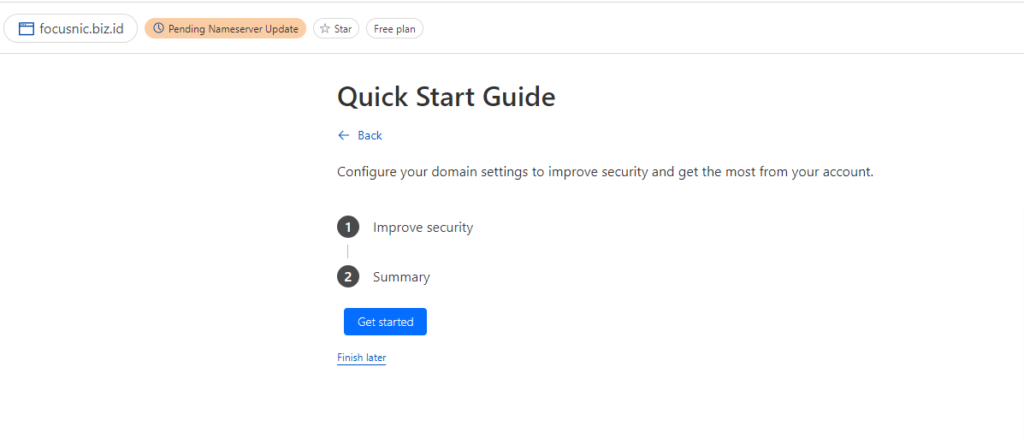 Focusnic - Cara Membuat Akun CloudFlare