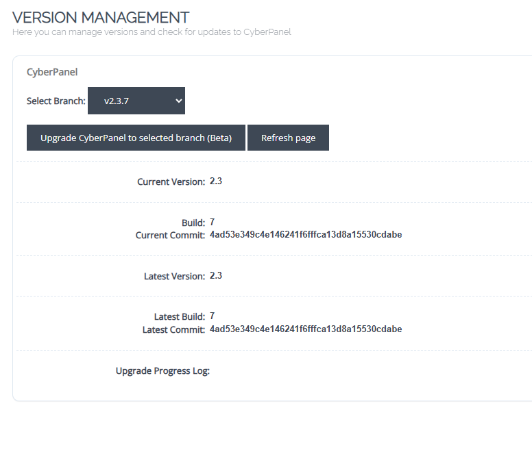 Focusnic - CyberPanel v2.3.6 Vulnerability Remote Code Execution (RCE)