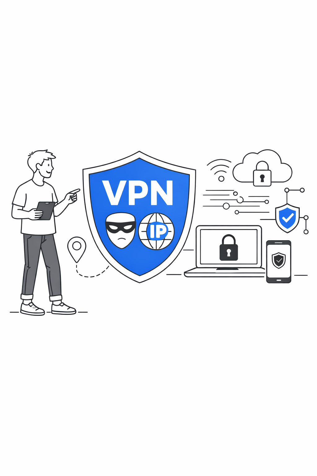 Focusnic - Cara Efektif Menyembunyikan IP Address dan Menjaga Privasi dengan VPN