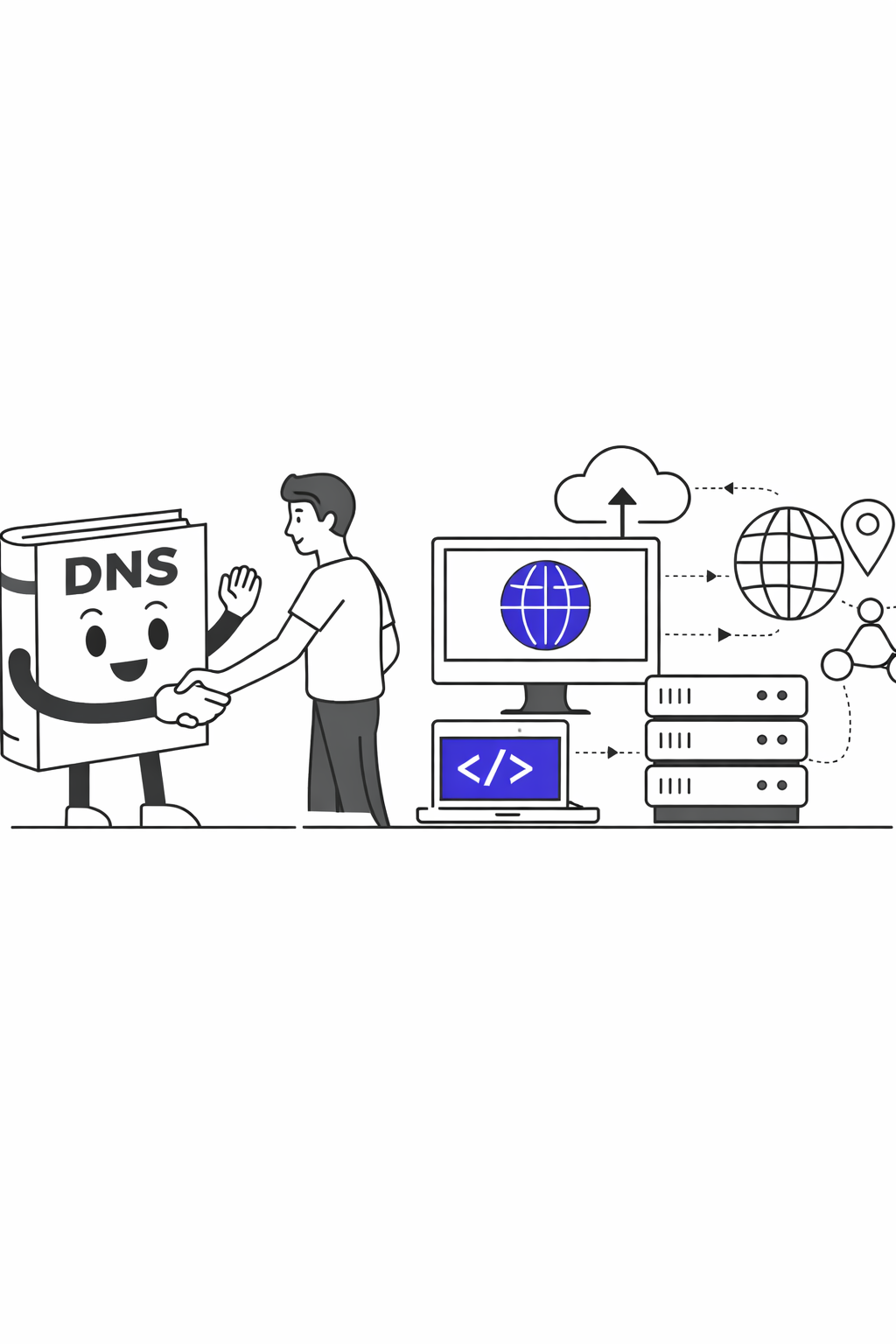 DNS: Panduan Lengkap Menerjemahkan Nama Domain ke Alamat IP 3 Focusnic - DNS: Panduan Lengkap Menerjemahkan Nama Domain ke Alamat IP