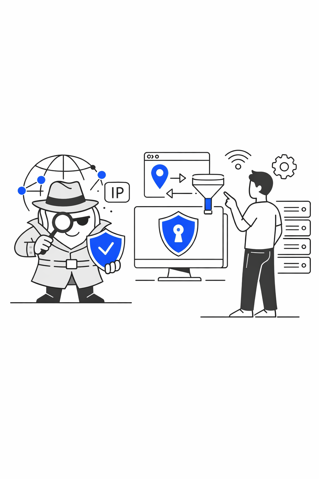 Focusnic - Panduan Lengkap Proxy Server dan IP Address: Keamanan & Privasi Online