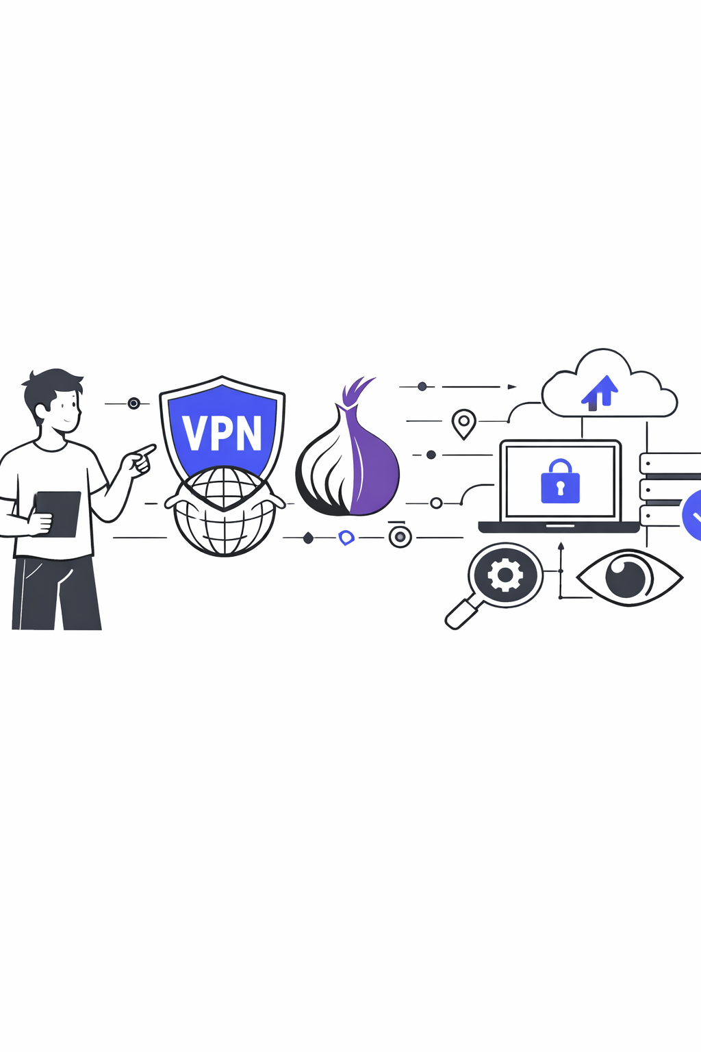 Focusnic - VPN vs Tor: Pilih Mana untuk Anonimitas dan Keamanan Maksimal?