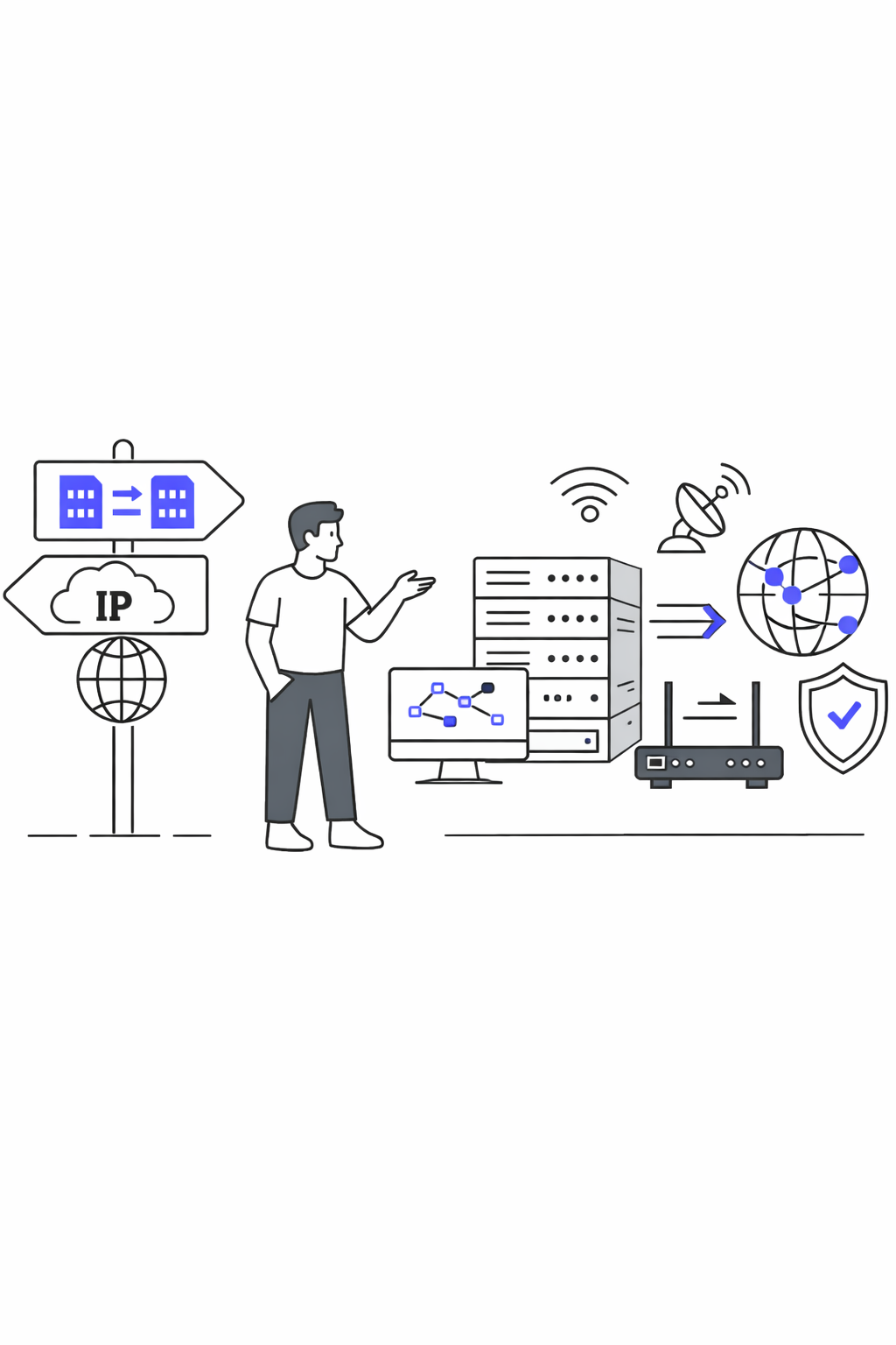 Focusnic - Perbedaan Direct Peering vs IP Transit untuk Routing