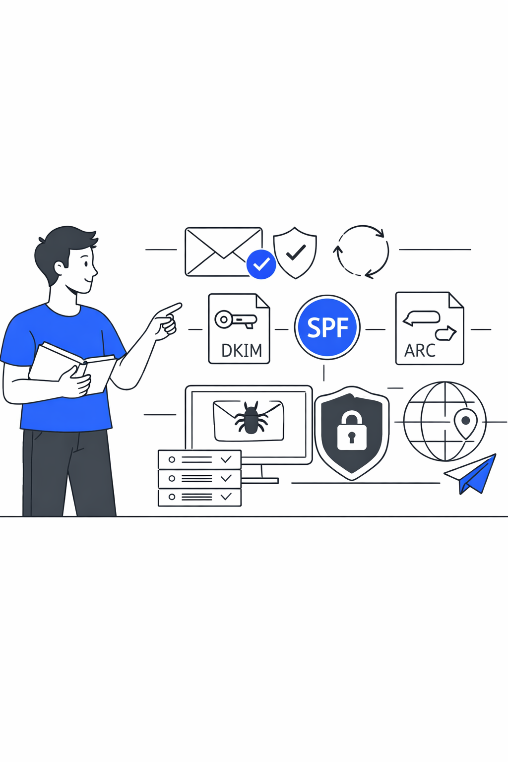 Focusnic - Panduan Lengkap DMARC, DKIM, SPF, dan ARC untuk Keamanan Email